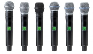 Shure wireless microphone